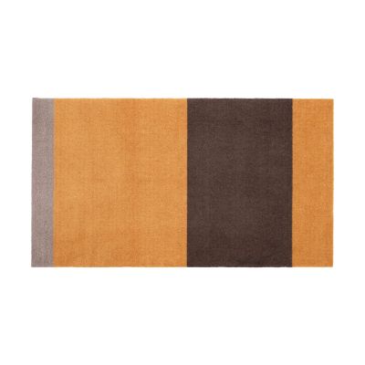 tica copenhagen Stripes by tica, vaakasuuntainen, käytävämatto Dijon-brown-sand, 67 x 120 cm