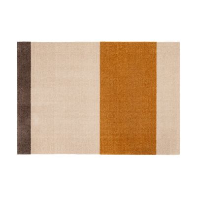 tica copenhagen Stripes by tica, vaakasuuntainen, käytävämatto Ivory-dijon-brown, 90 x 130 cm | Alk. 125,90 €