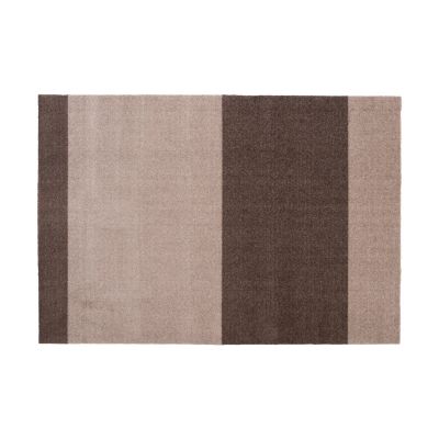 tica copenhagen Stripes by tica, vaakasuuntainen, käytävämatto Sand-brown, 90 x 130 cm | Alk. 143,90 €