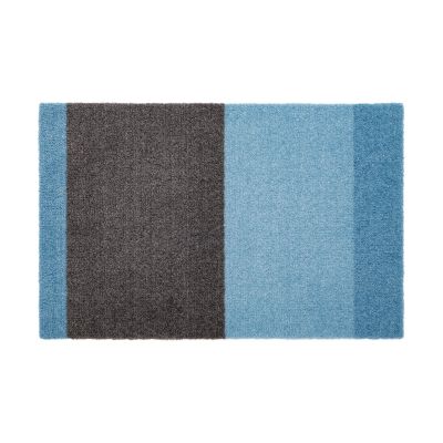 tica copenhagen Stripes by tica, vaakasuuntainen, ovimatto Blue-steel grey, 40 x 60 cm | Alk. 27,90 €