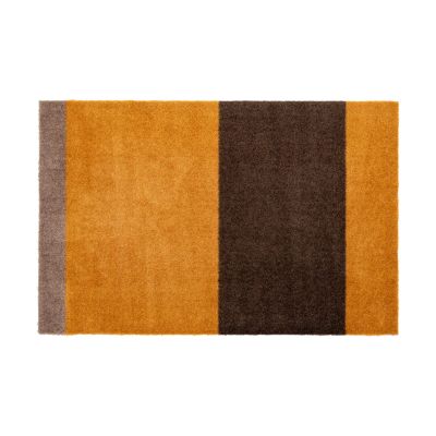 tica copenhagen Stripes by tica, vaakasuuntainen, ovimatto Dijon-brown-sand, 60 x 90 cm | Alk. 50,90 €