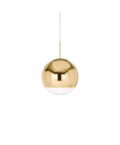Tom Dixon - Mirror Ball 40 LED Riippuvalaisin Kulta
