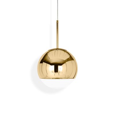 Tom Dixon Mirror Ball -riippuvalaisin LED Ø 25 cm Gold | Alk. 495,17 €