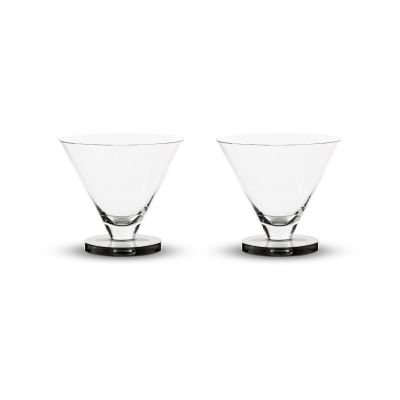 Tom Dixon Puck cocktaillasi 26 cl 2-pakkaus Clear | Alk. 75,00 €