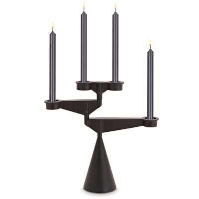 Tom Dixon Spin-kynttilälyhty mini Musta | Alk. 670,09 €