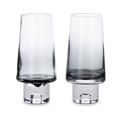 Tom Dixon Tank juomalasi korkea, 2-pakkaus Musta | Alk. 100,00 €