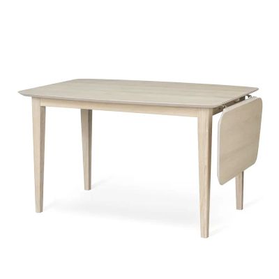 Torkelson, Ella Klaffipöytä 125x85 valkoöljytty tammi | Alk. 941,80 €