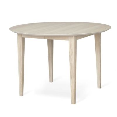 Torkelson, Ella Ruokapöytä Ø110 cm valkoljytty tammi | Alk. 941,80 €