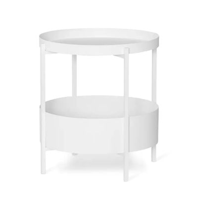 Torkelson, Milano Tarjotinpöytä 50 cm valkoinen | Alk. 232,00 €