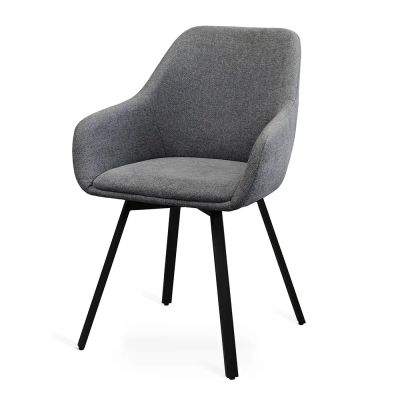 Torkelson, Navo nojatuoli kääntyvällä istuimella tummanharmaa 2-pack | Alk. 192,00 €