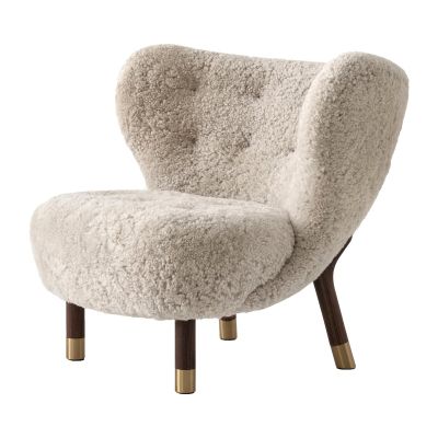 &Tradition Little Petra VB1 nojatuoli Limited Edition Saksanpähkinä, messinki-Moonlight | Alk. 4 790,00 €