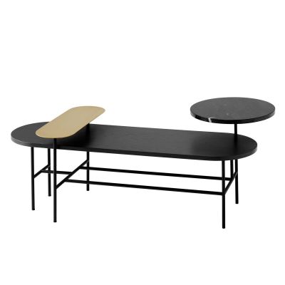 &Tradition Palette sohvapöytä JH7 musta | Alk. 1 270,00 €