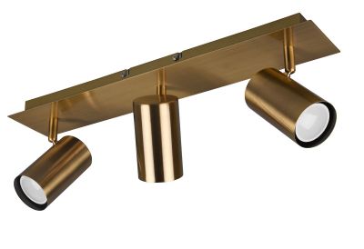 Trio Marley spotti 3-os. GU10 antiikkimessinki