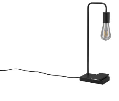 Trio Milla pöytävalaisin latausasemalla mattamusta | Alk. 89,90 €