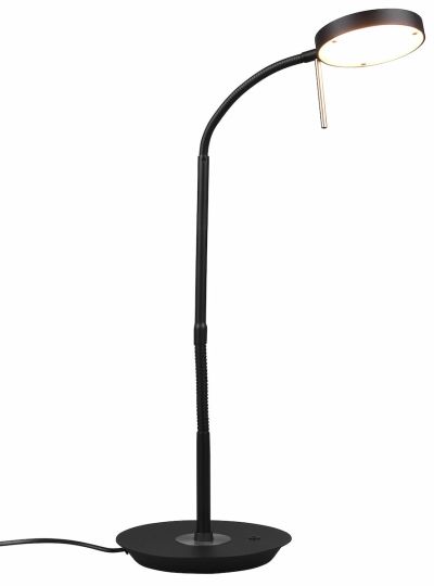 Trio Monza LED pöytävalaisin mattamusta | Alk. 41,50 €