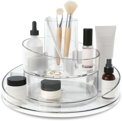 Umbra Cascada kosmetiikan säilytysteline Ø25 cm kirkas | Alk. 35,00 €