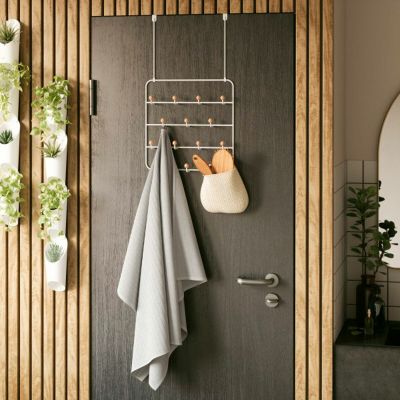 Umbra Estique naulakko 14-koukulla valkoinen