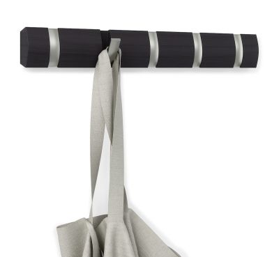 Umbra Flip naulakko 5 koukkua, tummanharmaa | Alk. 35,00 €