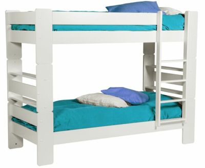Unipuu kerrossänky 80x200 cm valkoinen sälepohjalla | Alk. 1 321,00 €