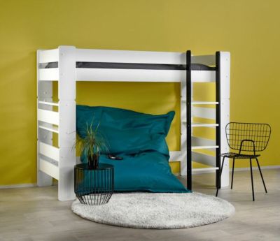 Unipuu parvisänky 80x200 cm musta/valkoinen sälepohjalla | Alk. 1 236,00 €