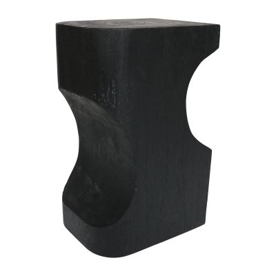 URBAN NATURE CULTURE Curved sivupöytä Musta | Alk. 280,09 €
