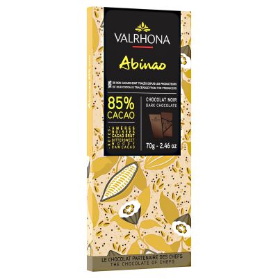 Valrhona Albinao 85 % suklaalevy, 70 g | Alk. 9,52 €