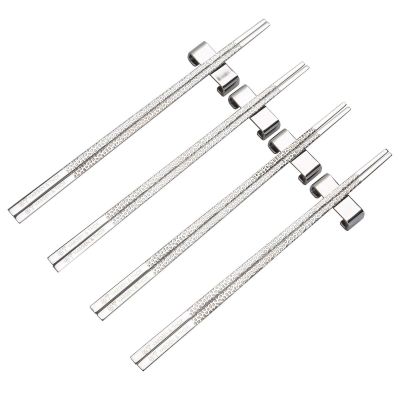 Vargen & Thor Kito Chopsticks -syömäpuikot 4-pakkaus Hopea | Alk. 38,00 €