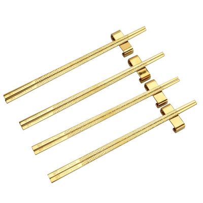 Vargen & Thor Kito Chopsticks -syömäpuikot 4-pakkaus Messinki | Alk. 38,00 €