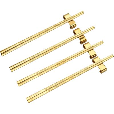Vargen & Thor Kito syömäpuikot 4 paria, messinki | Alk. 38,00 €