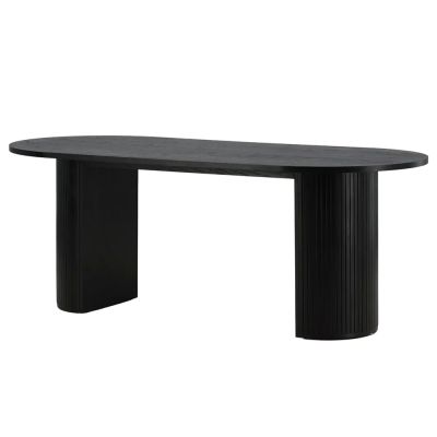 Venture Design, Bianca ruokapöytä 90x200 Musta | Alk. 1 019,00 €