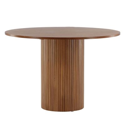 Venture Design, Bianca ruokapöytä Ø110 pähkinäpuu | Alk. 719,00 €