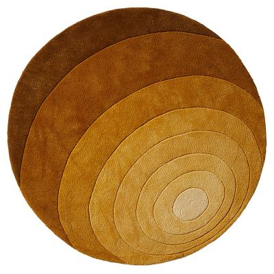 Verpan Luna matto Ø 120 cm Dark yellow | Alk. 286,00 €