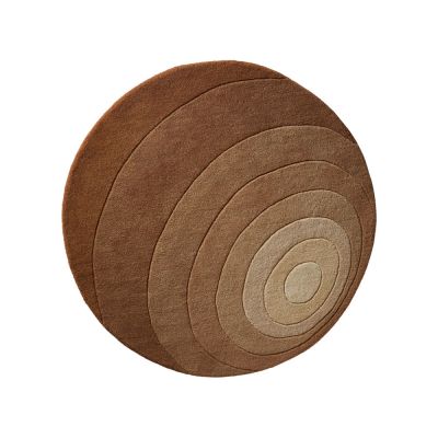Verpan Luna matto pyöreä Dark sand, 120 cm | Alk. 262,00 €