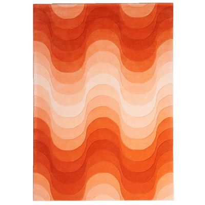 Verpan Wave matto 170x240 cm Oranssi | Alk. 1 253,00 €