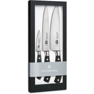 Victorinox Grand Mâitre -veitsisarja, kolme mustaa veistä | Alk. 261,00 €