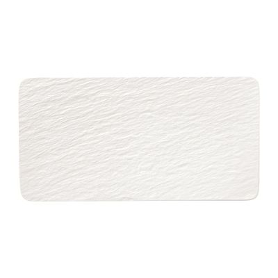 Villeroy & Boch Manufacture Rock tarjoilulautanen 18x35 cm Blanc | Alk. 35,00 €