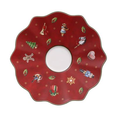 Villeroy & Boch Toy's Delight -aluslautanen espressokupille Ø 13 cm Valkoinen-punainen | Alk. 12,00 €