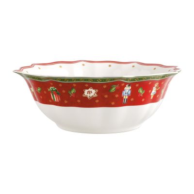 Villeroy & Boch Toy's Delight salaattikulho Ø31,5 cm Valkoinen-punainen | Alk. 77,00 €