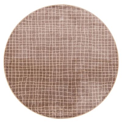 VM Carpet Aari nukkamatto pyöreä Ø133 cm ruskea | Alk. 259,00 €