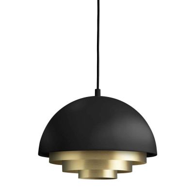 Warm Nordic - Milieu Colour Mini Riippuvalaisin Black/Brass | Alk. 377,00 €