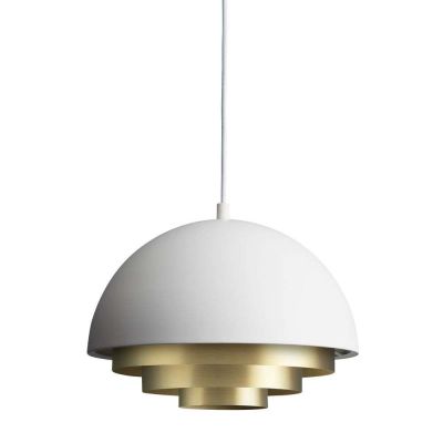 Warm Nordic - Milieu Colour Mini Riippuvalaisin White/Brass | Alk. 377,00 €