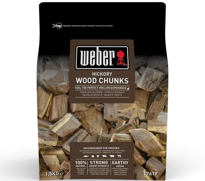 Weber, Savustuspalat hickory 1,5 kg Weber | Alk. 13,00 €
