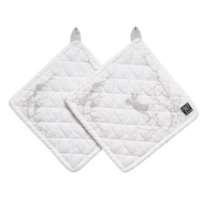 Wik & Walsøe Alv patalappu 2-pakkaus Valkoinen | Alk. 11,90 €