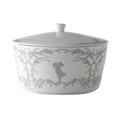 Wik & Walsøe Alv tarjoiluastia kannella Valkoinen-harmaa | Alk. 72,00 €