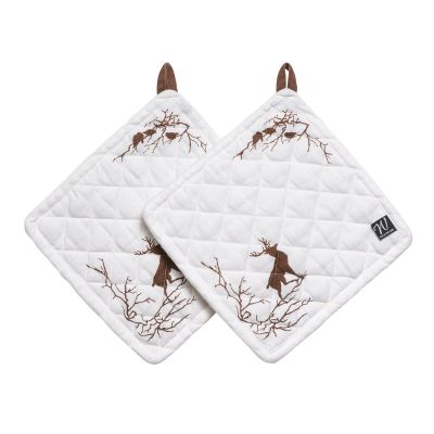 Wik & Walsøe Alveskog patalappu 2-pakkaus Valkoinen | Alk. 15,00 €