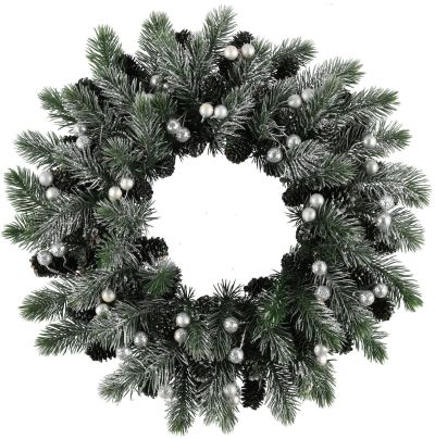 Winteria kranssi hopeahelmet 38 cm | Alk. 29,90 €