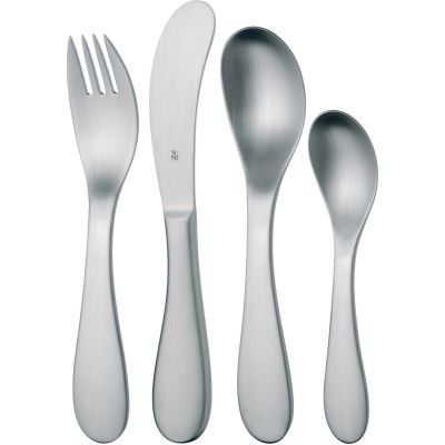 WMF Lasten aterimet, neljä osaa, sileä rosteri | Alk. 35,00 €