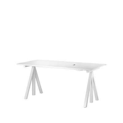 Works Works alusta kirjoituspöydälle valkoinen, korkeus/säädettävä | Alk. 1 250,00 €