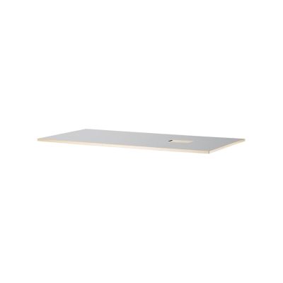Works Works työpöydän levy vaaleanharmaa, linoleumi, 160 cm | Alk. 717,00 €
