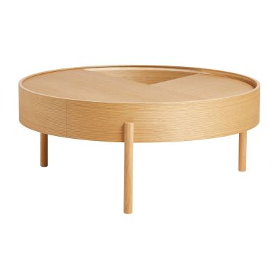 Woud Arc kahvipöytä Ø89 cm Öljytty tammi | Alk. 860,00 €